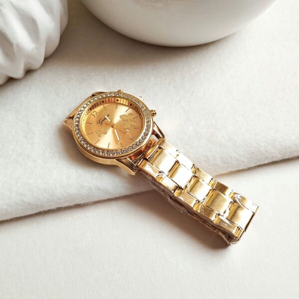 Reloj Lluvia Dorada
